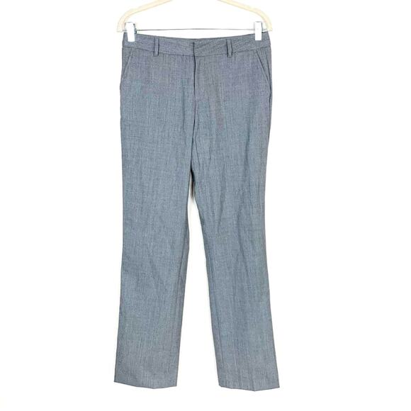 Gap Wool Trouser Pants Straight Leg Gray Women's Size 2 Long - Picture 1 of 6